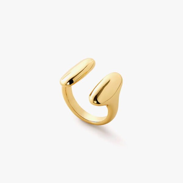 Pyramid Charm Hoop Earrings - Samyut Earrings (view 2)